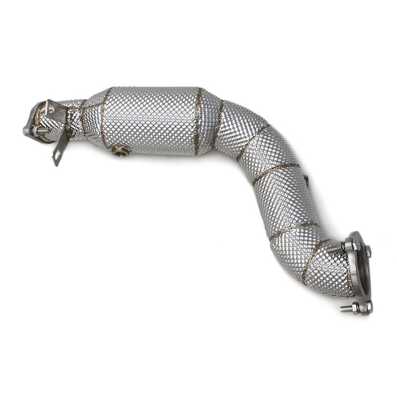 

OBM Exhaust Downpipe For Mercedes-Benz E250/E300 E Class W212 1.8T 2009-2012 Muffler Pipe Stainless Steel Exhaust Down Pipie