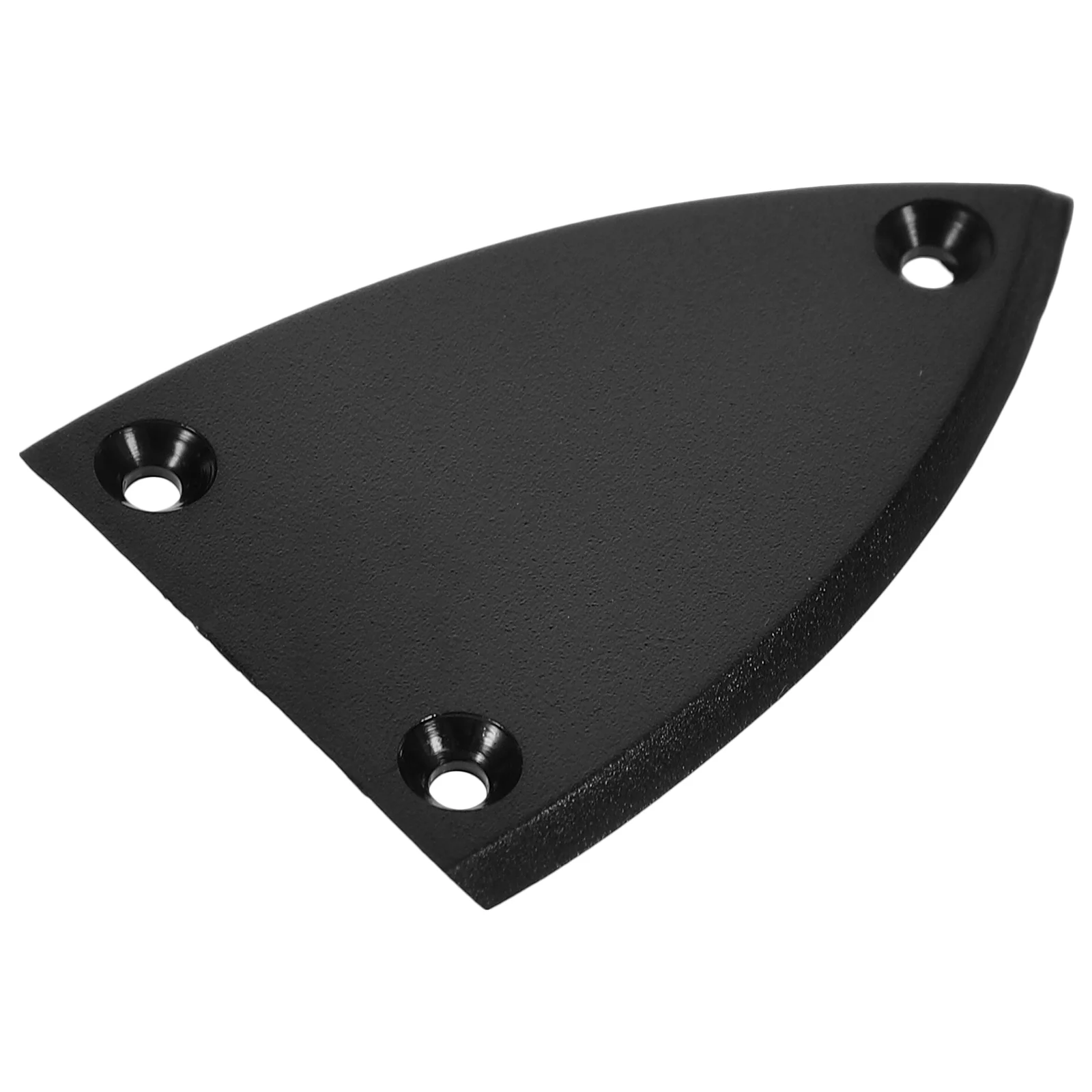 

1pc 3 Holes Triangle Plastic Truss Rod Cover for Electrical Guitar Bass Electric Guitar Replacement Parts GR15 (Black)