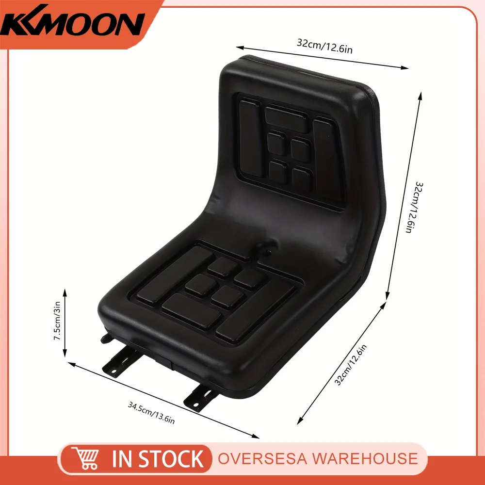 

Tractor Seat Ergonomically Comfortable PU Leather Wear Resistance Sturdy Forklift Excavator Seat for Engineering Vehicle