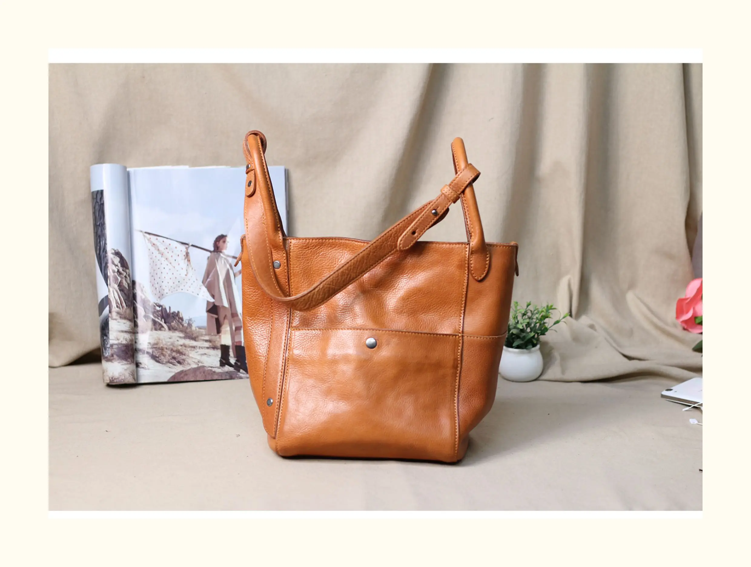 PNDME fashion designer handmade soft genuine leather women's handbag weekend party luxury real cow leather ladies shoulder bag