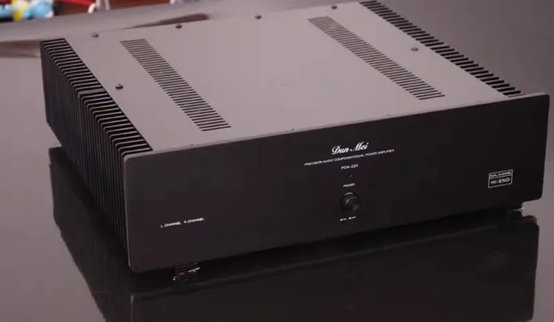 POA-220 Двухсторонний радиатор, задний корпус AMP/корпус усилителя класса A/корпус/корпус/коробка «сделай сам» (358*100*378 мм)