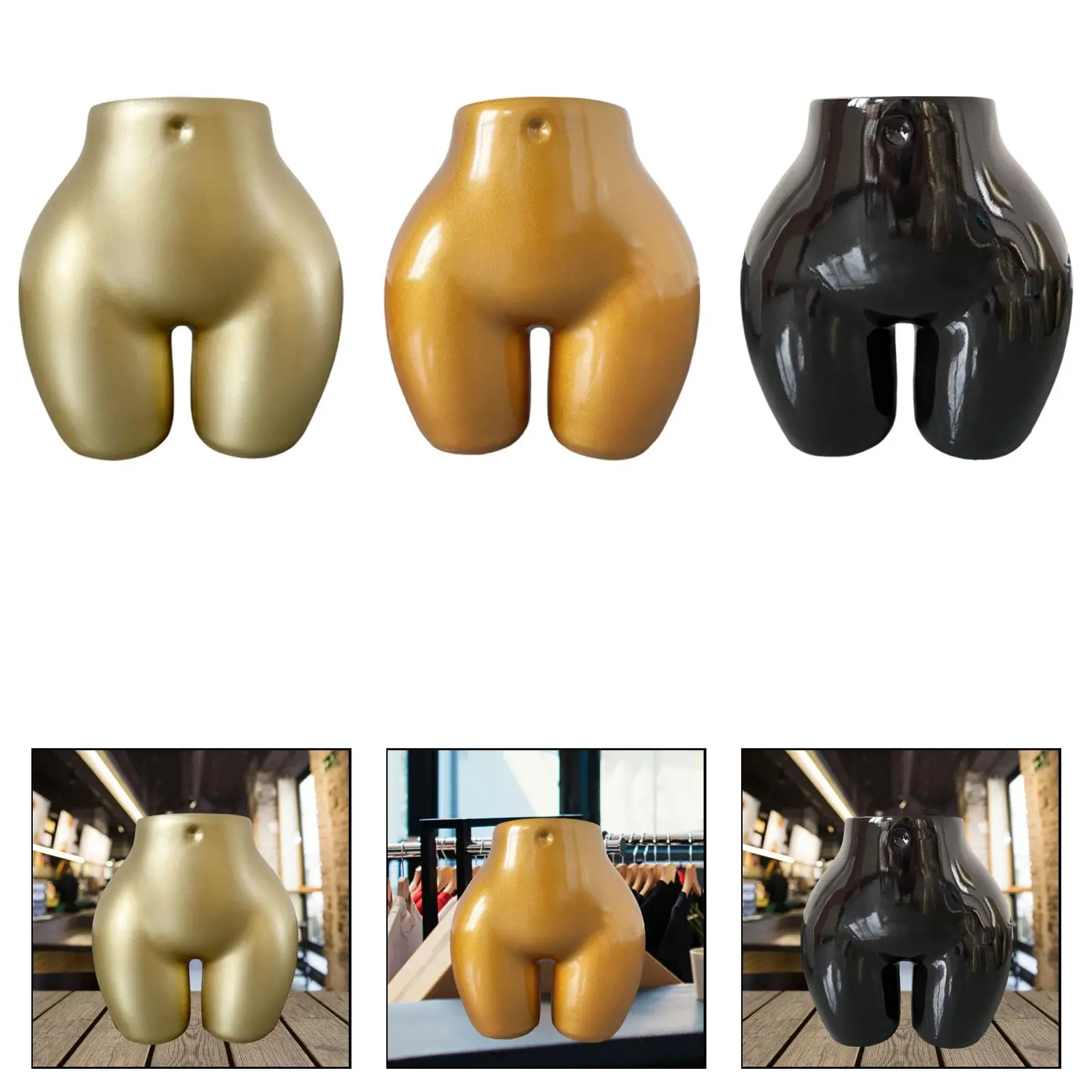 

Panty Mannequin Creative Supplies Holder Rack for Home Underpants Exhibition