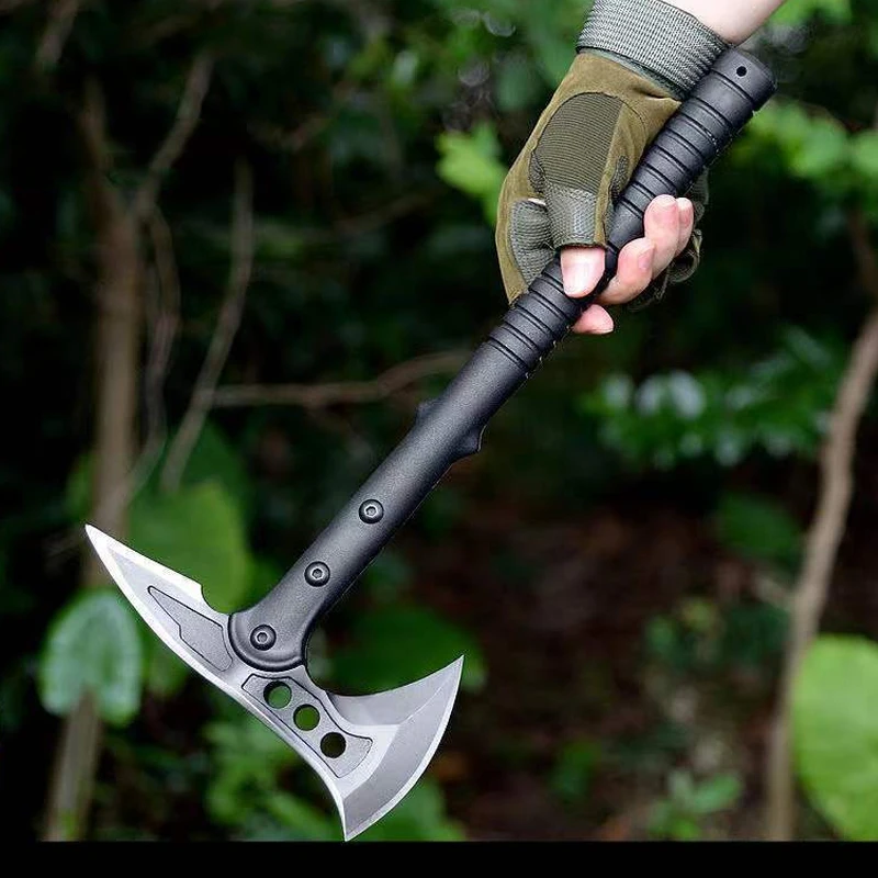 Outdoor EDC Portable Tactical Axe Multifunctional Mountain Fire Axe Camping Supplies Tools