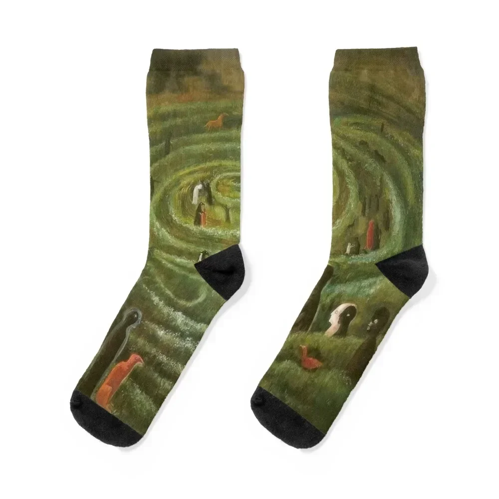 Leonora Carrington Socks floral gym winter aesthetic Socks Ladies Men's