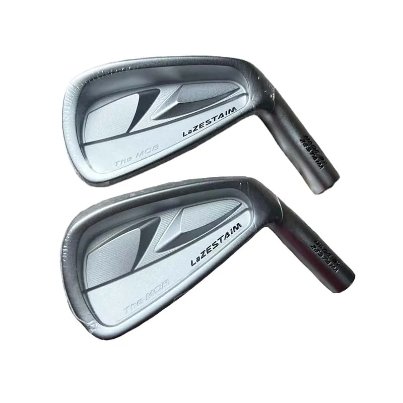 Right Hand Golf Clubs Forged The MCB Silver Irons Set Carbon Steel Golf Heads 4-7P (7pcs ) With Graphite Steel Shaft R S SR Flex