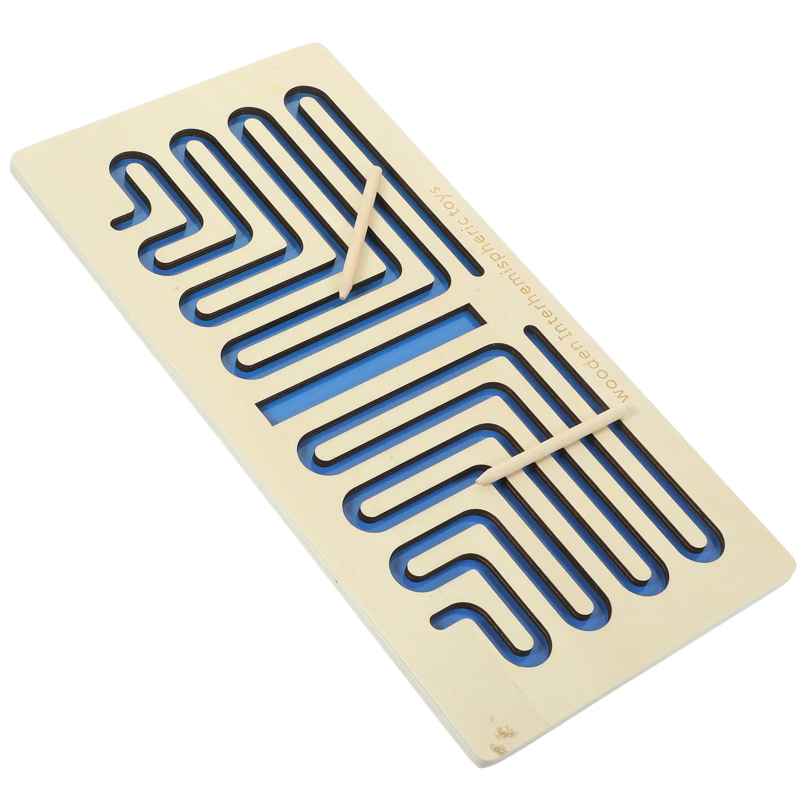 

1 комплект, межомферический лабиринт для интеллектуального развития, детская развивающая игрушка, деревянная, прочная, устойчивая к падению, для раннего образования