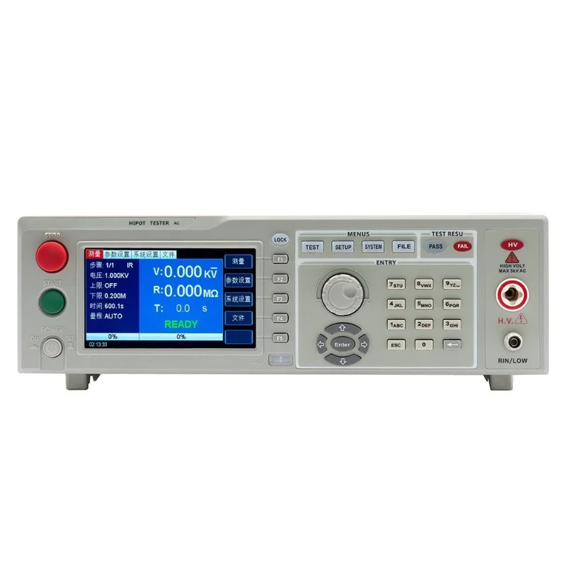 9300 AC and DC, insulation tester 10KV voltage detector programmable withstand voltage