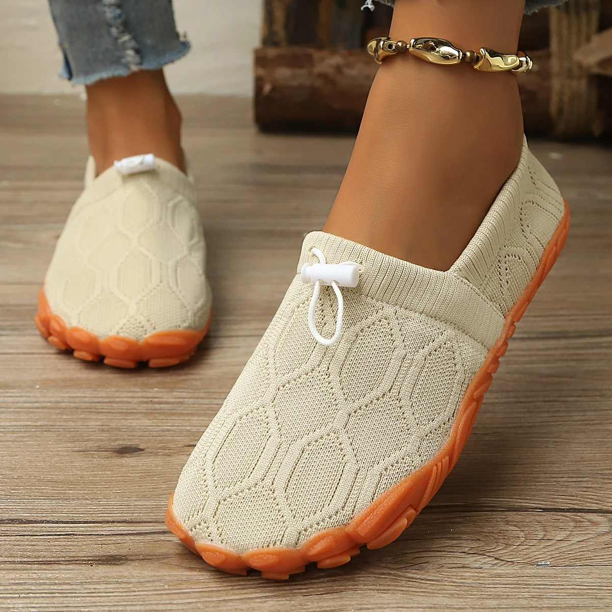 Barfuß-Slip-On-Schuhe für Damen und Herren, rutschfest, minimalistisch, bequeme Wanderschuhe, Strand-Outdoor-Laufschuhe, Wasserschuhe – Detail 4