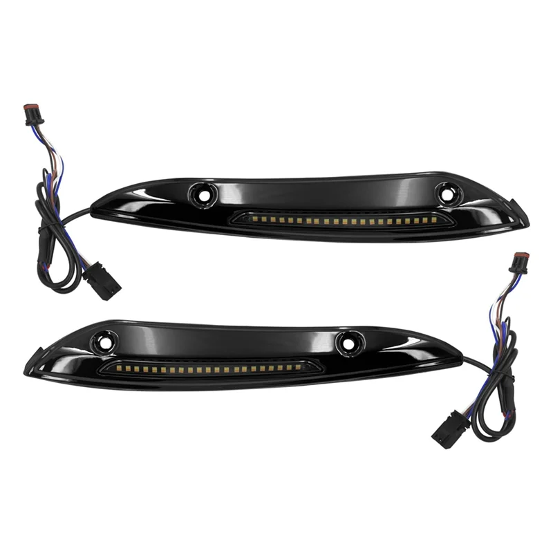 

Motorcycle Windshield Trim Light For Touring Road Glide FLTRX FLTRXS FLTRK 2015-2024 Windshield Turn Signal Lights