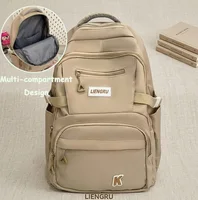 Mochila Kawai de gran capacidad para mujer, versátil para estudiantes universitarios de secundaria, mochila estilo Instagram, tendencia