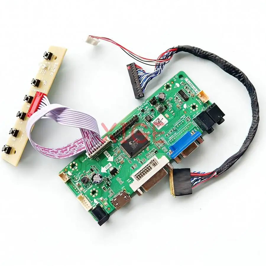 

Drive Board Fit LTN156AT35 LTN156AT29 LTN156AT32 LTN156AT30 Laptop Display Screen HDMI+DVI+VGA 1366x768 1366*768 40 Pin LVDS Kit