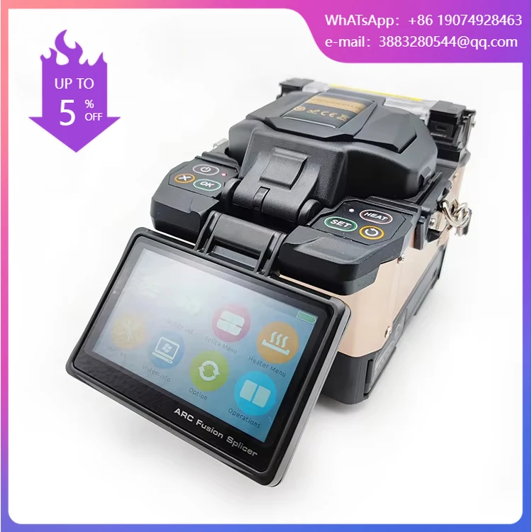 

Automatic Intelligent Optical Ftth Handheld Small Fiber Fusion Splicer Machine