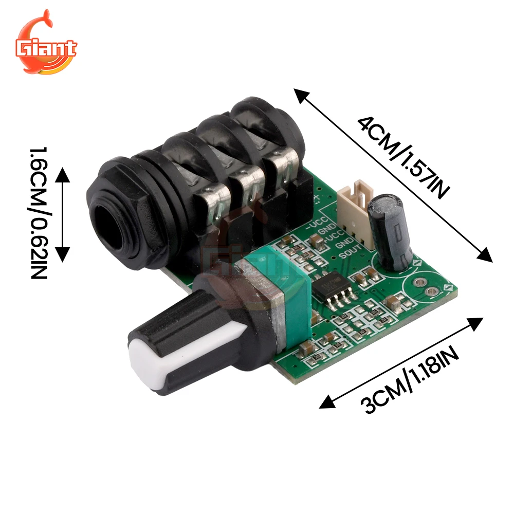 TL072 12V/24V Operational Amplifier High Impedance Preamplifier Board Guitar Instrument Front Stage Board DIY Signal Amplifier