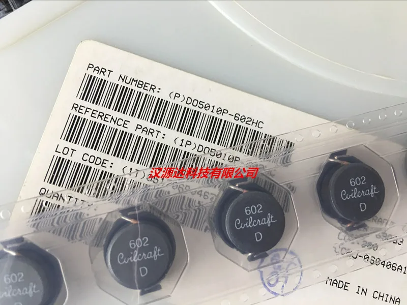 10pcs/lot DO5010P-602HC 5010-6UH 20% 12A 18X15MM chips Electronic new