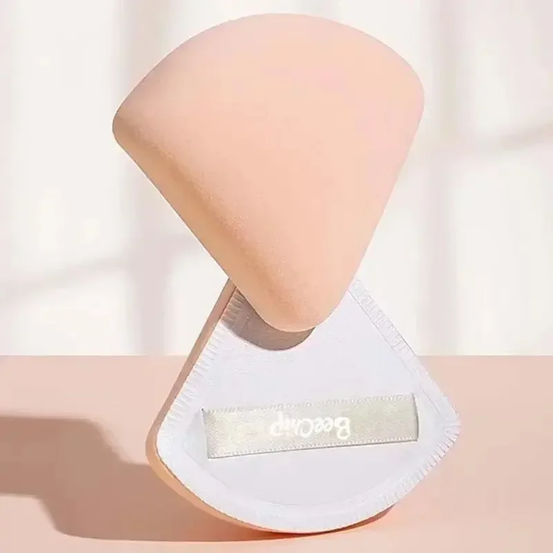 3 pièces sec humide utilisable maquillage cosmétique bouffée éponge coussin bouffée pour fond de teint poudre douce et mignonne