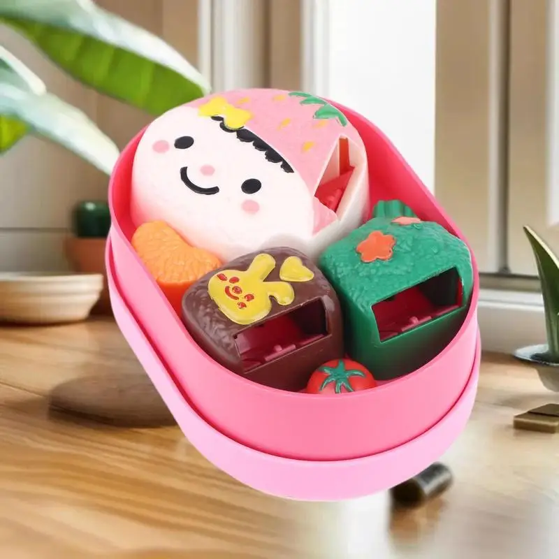 Fantasiespel Voedselspeelgoedset, Mini Keukenkeuken voor poppenhuis, Simulatie Bento Jelly Pudding voor kinderen