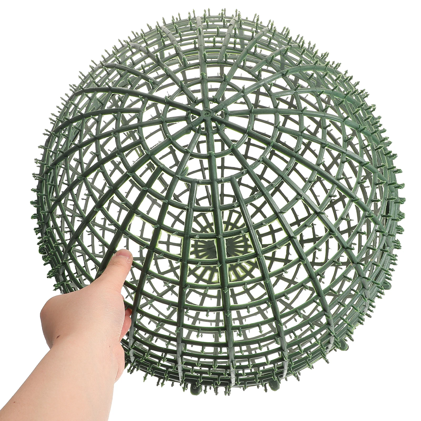 

Artificial Plants Topiary Ball Support Cage 40cm Plastic Frame Faux Grass Ball Frame Rack Flower Shelf Holder Garden Home Decor