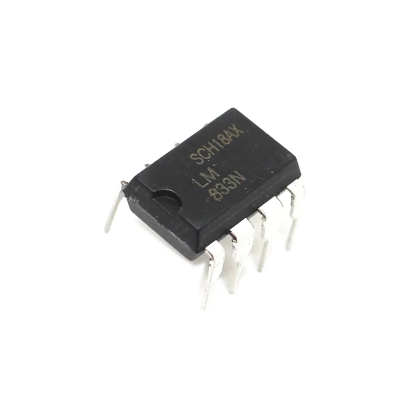 10PCS/Lot LM833N LM833 DIP-8 New IC In Stock