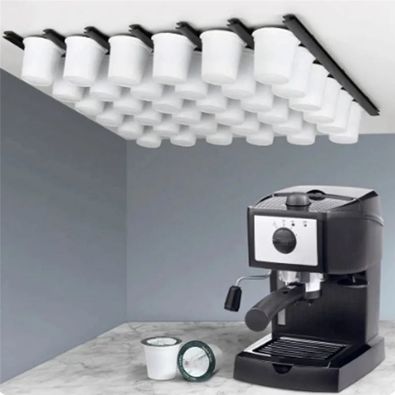 حامل كبسولات القهوة ABXH لأي كبسولات قهوة ورفوف تخزين الكبسولات