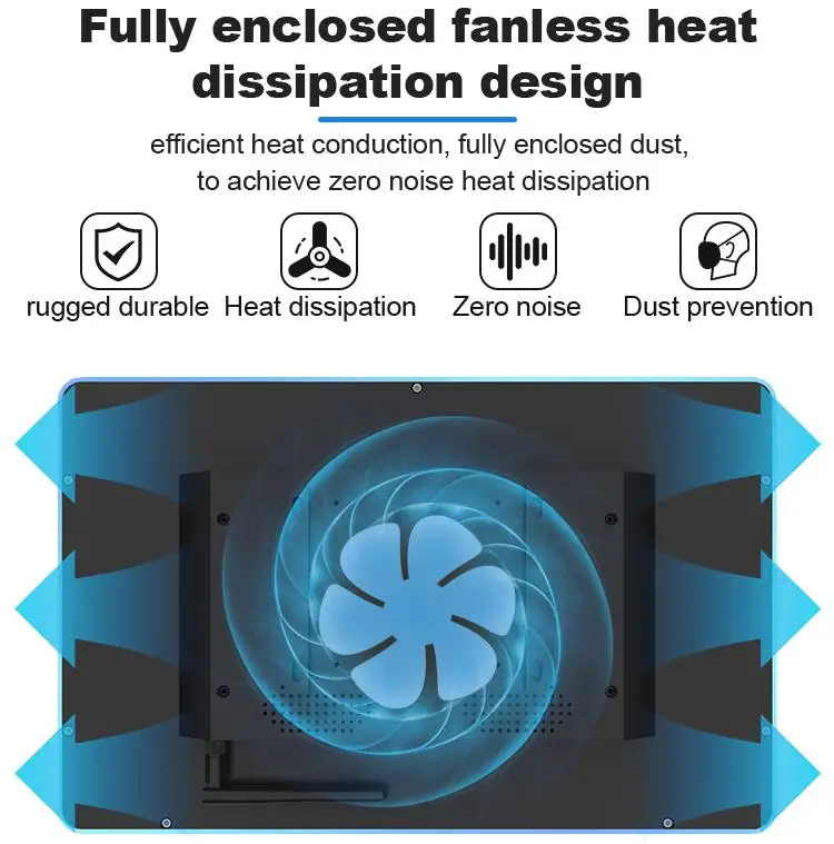 15.6 Quad Core J1900 Fanless All in One Touch Screen Panel Pc for Supermarket Touch Screen Panel Pc Poe Power on Ethernet
