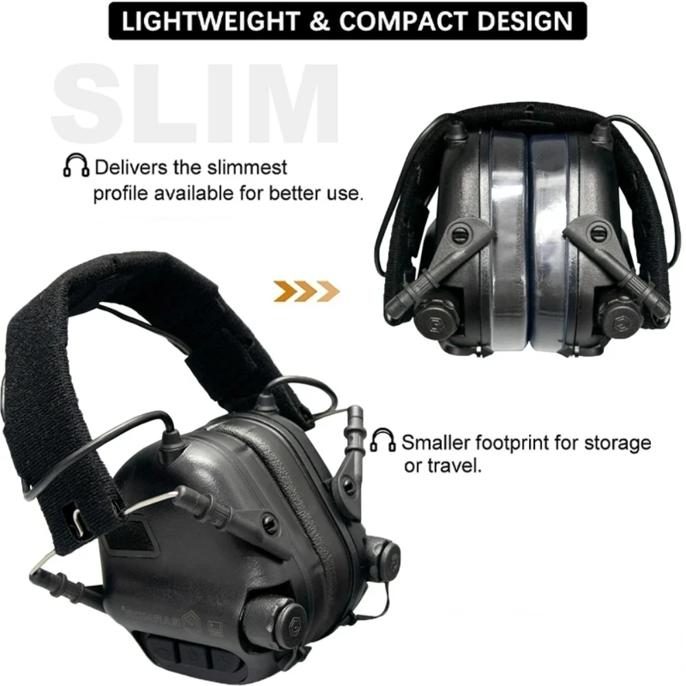 EARMOR M31 MOD3 Military Tactical Noise Canceling Headphones Electronic Shooting Hearing Protection Active Headphones NRR 22dB