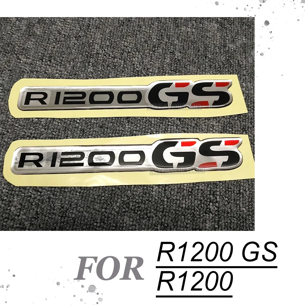 

R 1200 GS Motorcycle Stickers For BMW R1200GS R1200 Side Panel Protector Fairing Emblem Tank Pad Aluminum Case ADV Adventure