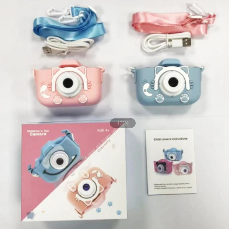 Children Camera 1080p Hd Toddler Digital Video Camera 2.0-Inch Kids Camera With Silicone Cases Toys For Holiday Birthday Gifts