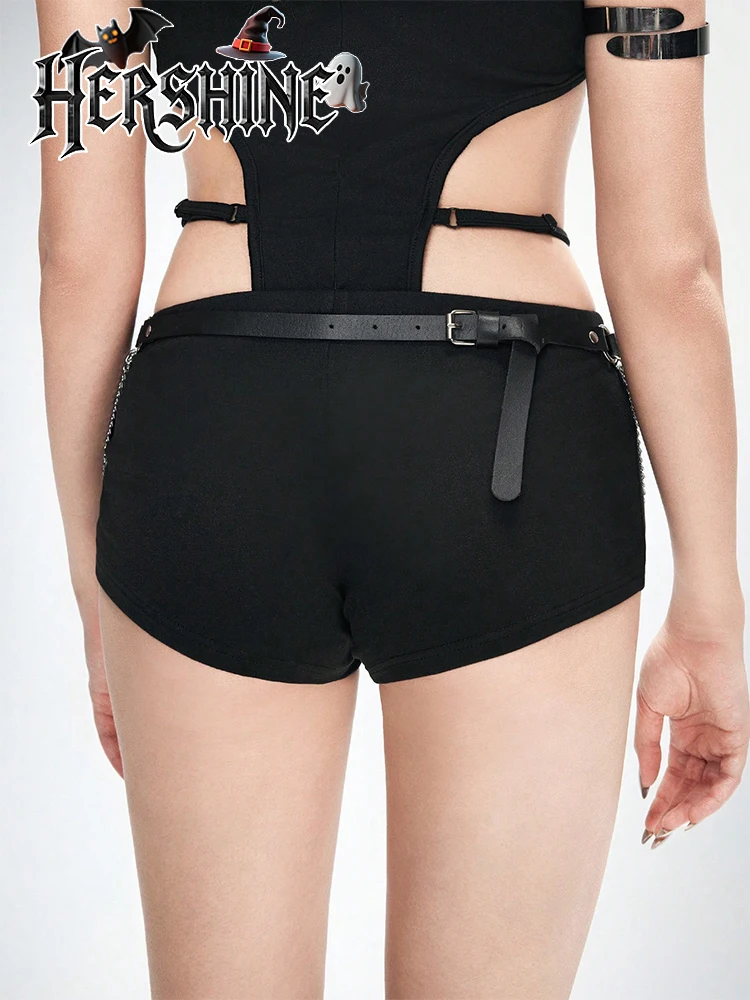 HERSHINE 1-piece women's fashionable chain and tassel decorated belt, Y2K Gothic Punk Rock Hip Hop accessory，spring，summer