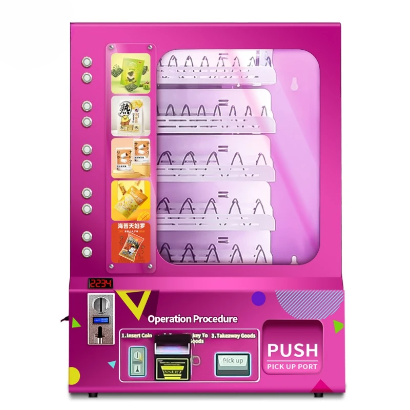 New Automatic Vending Machine Various Products Books Toys Snacks Drinks Cosmetics Condoms Steel