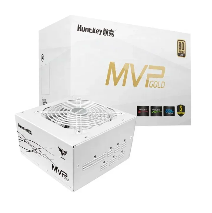 Hangjia MVP K650 (white) beste 80 Vmint Fehérítőszer Teljes mértékben Vízhozam 650W áram Ajánlattétel számára PC Játék Számítógépes áram Ajánlattétel