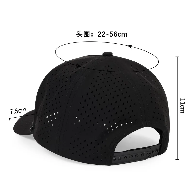 Custome Five-panel Rope Decorative Mesh Truck Driver Hat Outdoor Nylon Quick-drying Sunshade Adjustable Unisex Baseball Caps