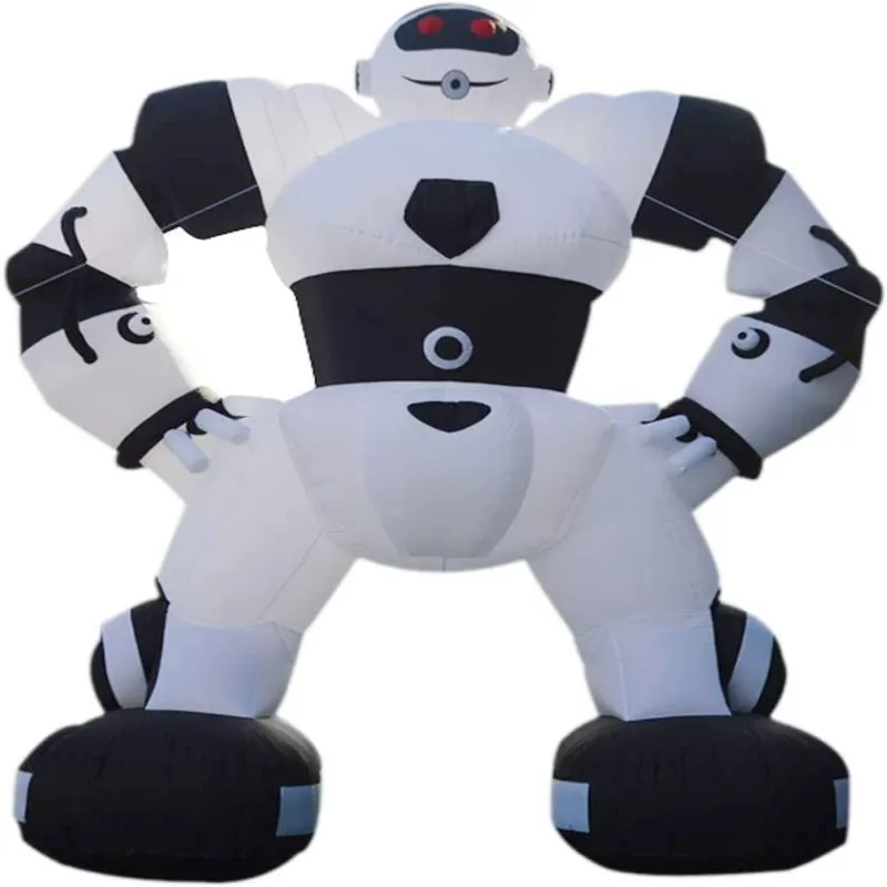 Robot Outdoor Indoor 3m/6m Inflatable  Advertising Inflatable Robot Cartoon Model For Event Business Store Party