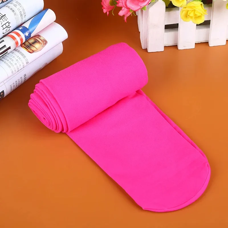 80D Frühling Herbst Blickdichte Einfarbige Damenstrümpfe Hochgeschnittene Damenleggings Mädchen Hochelastische Hautfreundliche Damenstrumpfhosen – Detail 3