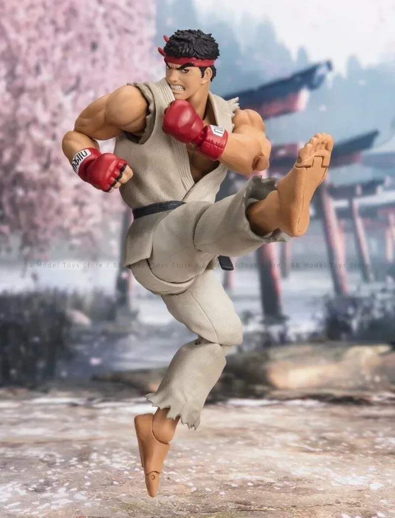 Bandai-figura de acción BB S.H.Figuarts Shf Street Fighter, Ryu Chun Li Outfit 2, modelo de juguete, regalo, disponible