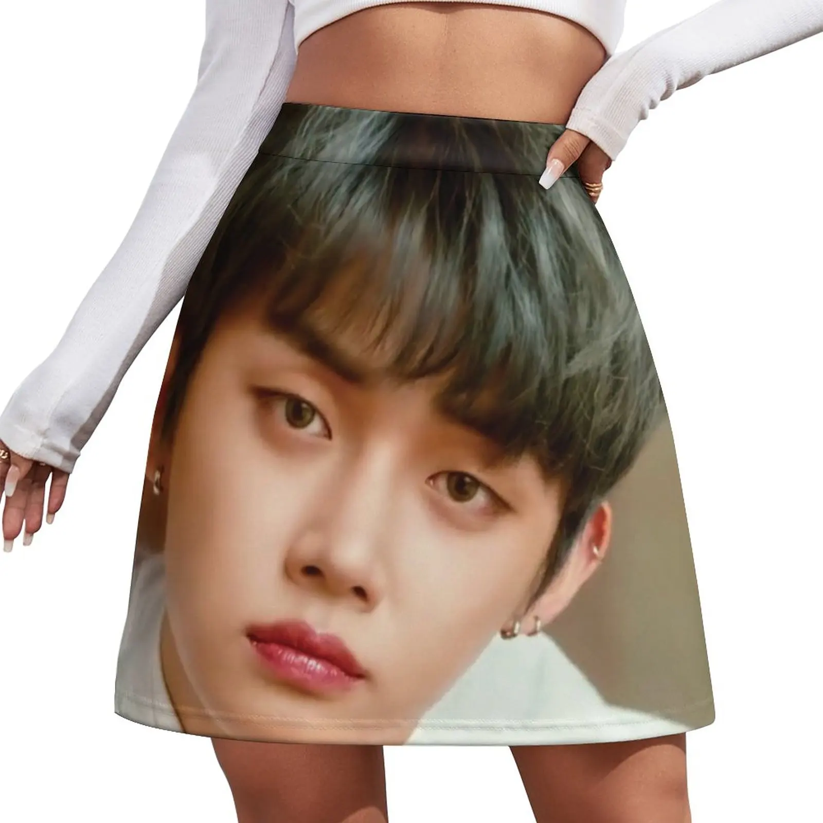 

TXT Yeonjun (Cat & Dog) Mini Skirt korean style clothes skirts for women 2023 Women's summer dress