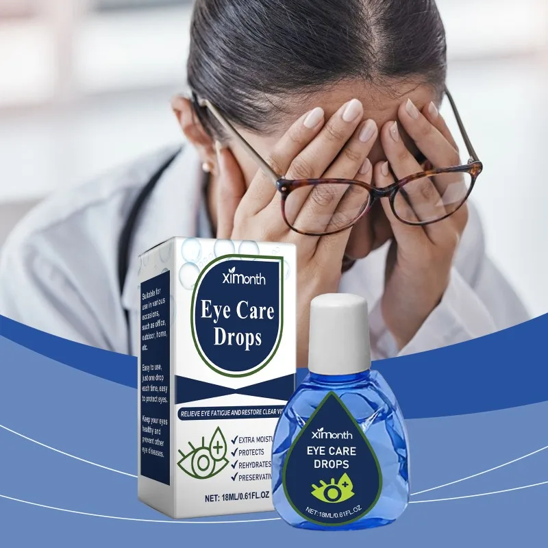 Eye Care Drops Refreshing Moisturizing Keep Eyes Comfortable Soothing Blurred Vision Gentle Eye Care Protect Eyesight Eye Drops