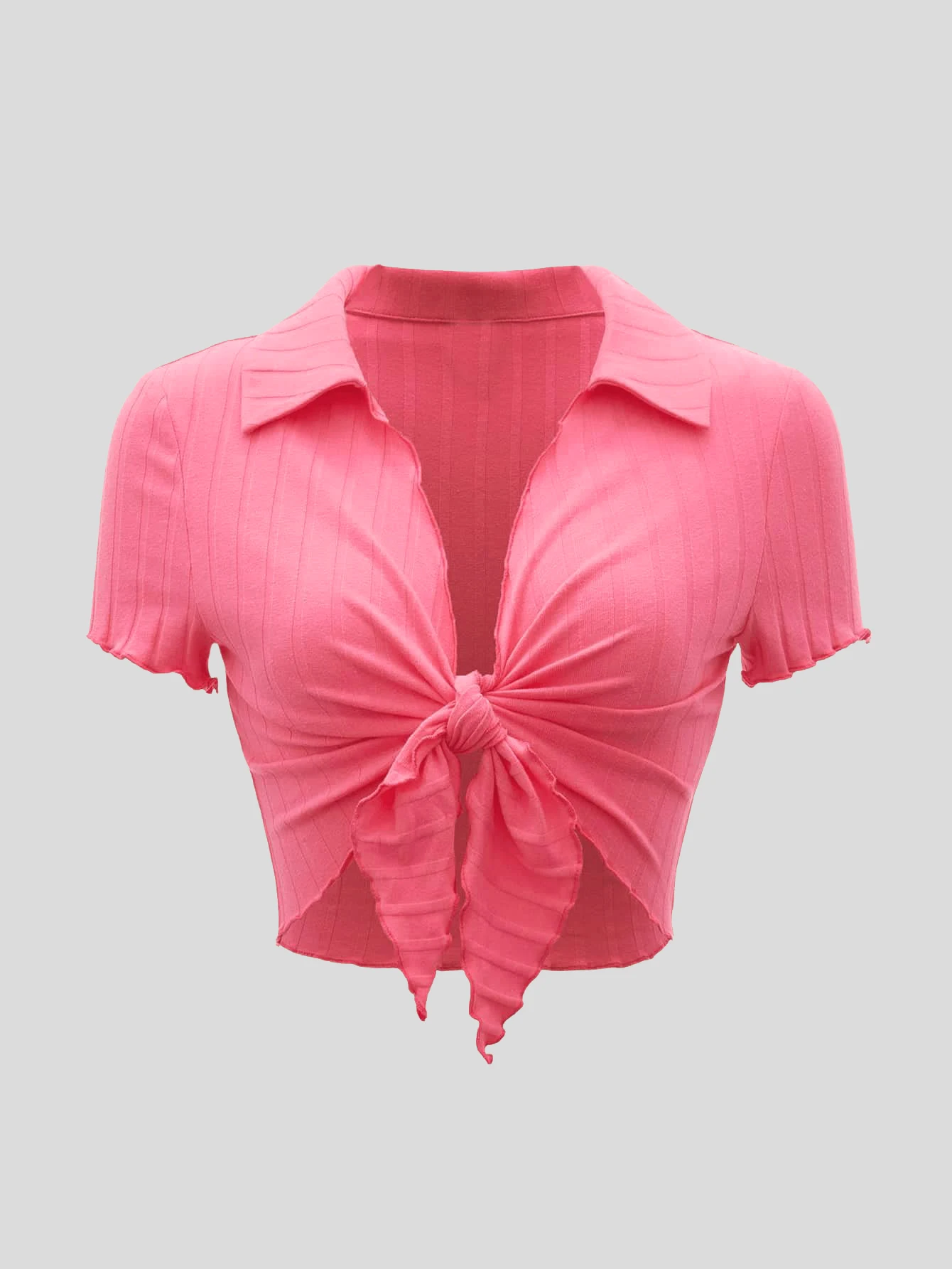 سترة نسائية عصرية جديدة متعددة الاستخدامات بأكمام قصيرة مع غطاء خارجي من قطعة واحدة #3