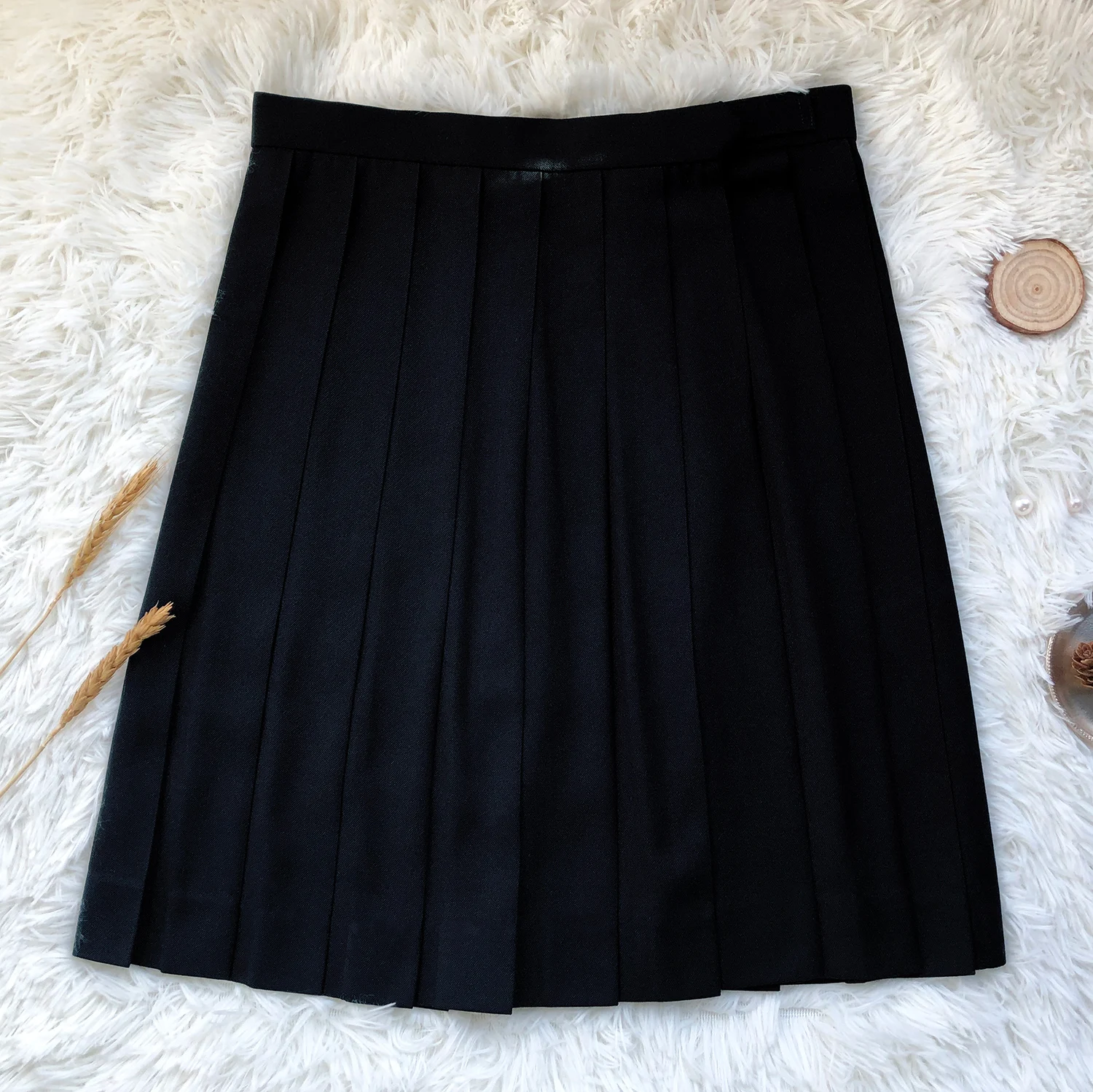 

Плиссированная юбка для девочек, 20 складок, весна-осень-зима, 480 г, цветная, в стиле JK, школьная форма