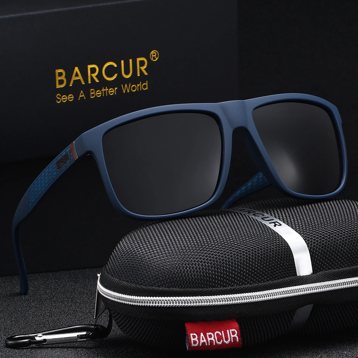 BARCUR Einfache und bequeme Sonnenbrille im Business-Stil mit UV-Schutz sind ein tolles Geschenk für Reisen und Reisen