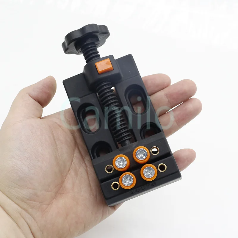1PCS 1-55mm Mini Clamp On Table Bench Vise Home DIY Jewelry Hobby Model Making Vise Tools Mini Tool Vice Work-Bench Repair Tools