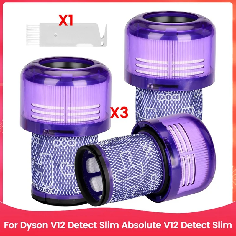 

Hepa Filter Replacement For Dyson V12 Detect Slim Absolute V12 Detect Slim Vacuum Cleaner Replace Part 971517-01-AA70