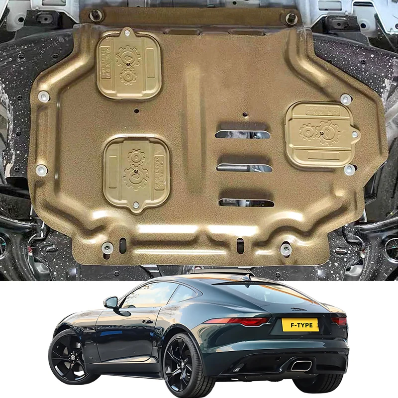 3D Alloy Engine Splash Shield Guard Mud Fender Cover Mudguard Protector Accessories Shield Cover For Maserati Levante