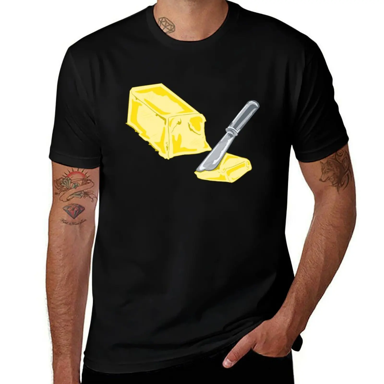 Oh Butter T-Shirt Simple Print Design T-Shirt