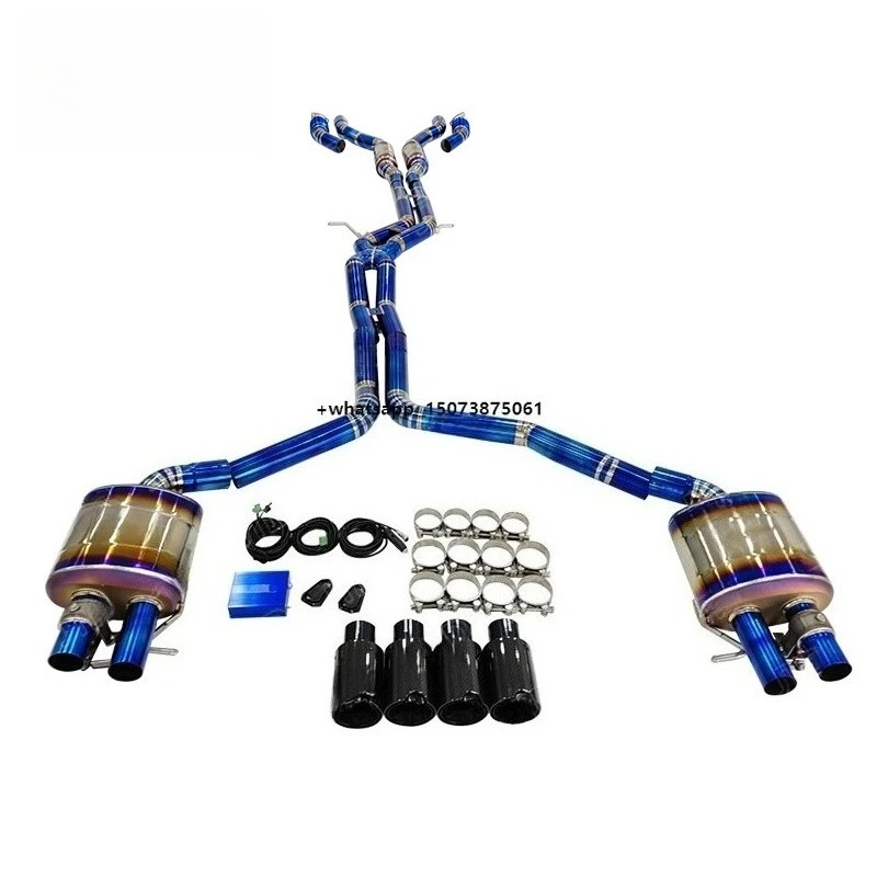High Performance Escape Titanium Valvetronic Exhaust System Catback Muffler for S7 C7
