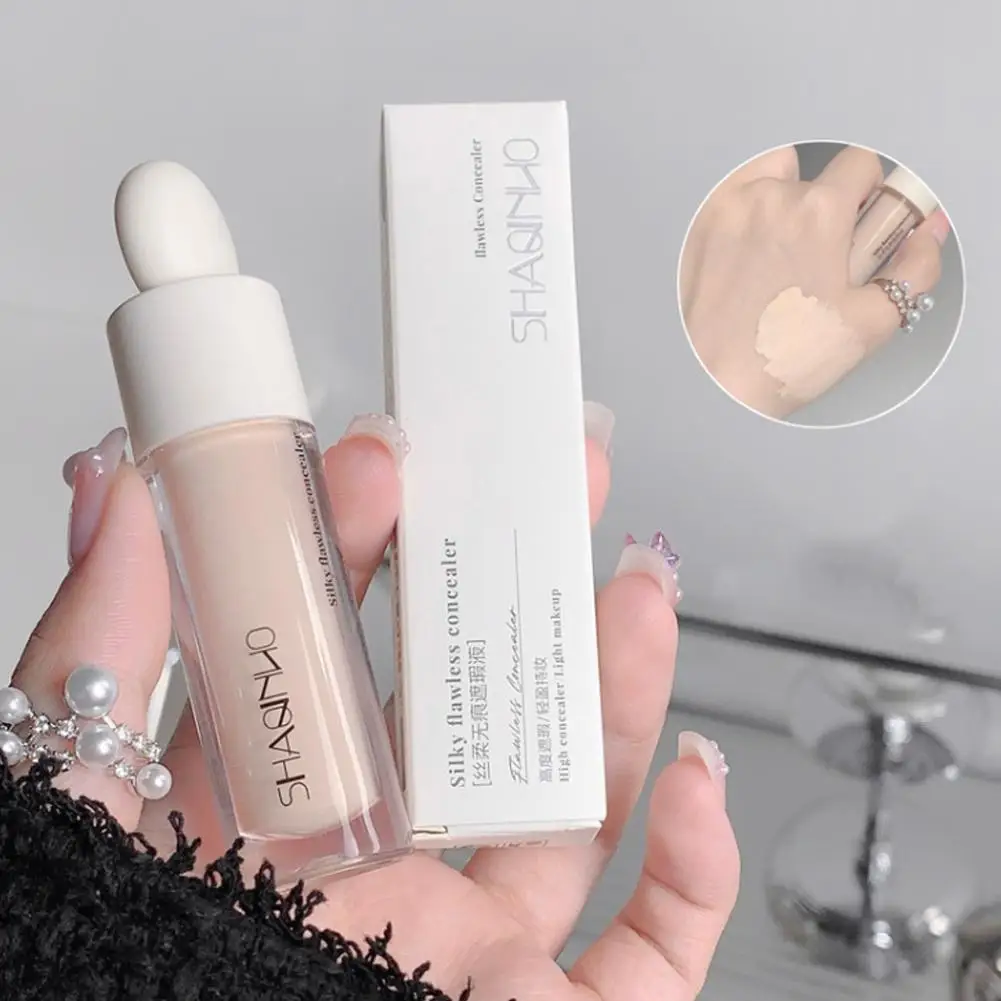 Facial Traceless Concealer Covers Acne Marks Dark Circles Skin Coverage High Moisturizing Even Tone Hydrating Concealer C3E2