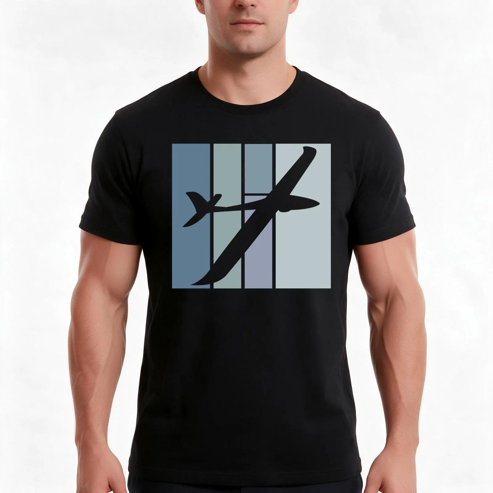 Sailplane Vintage Gliding Glider Pilot Soaring T-Shirt Summer Casual Cotton Tee Oversized Streetwear Tops Unisex Men Women