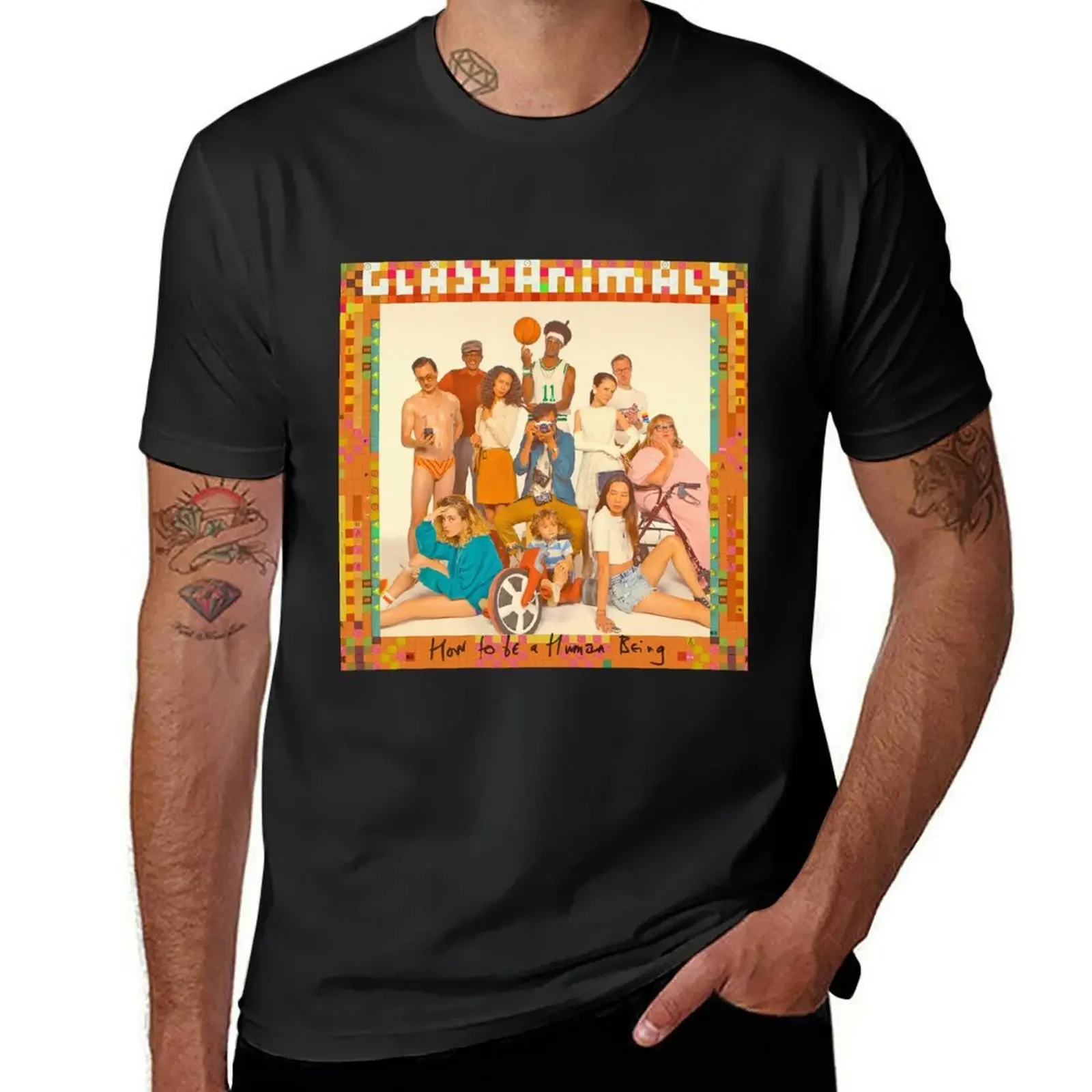 Glass Animals - album cover T-Shirt anime blacks funnys quick drying big and tall t shirts for men