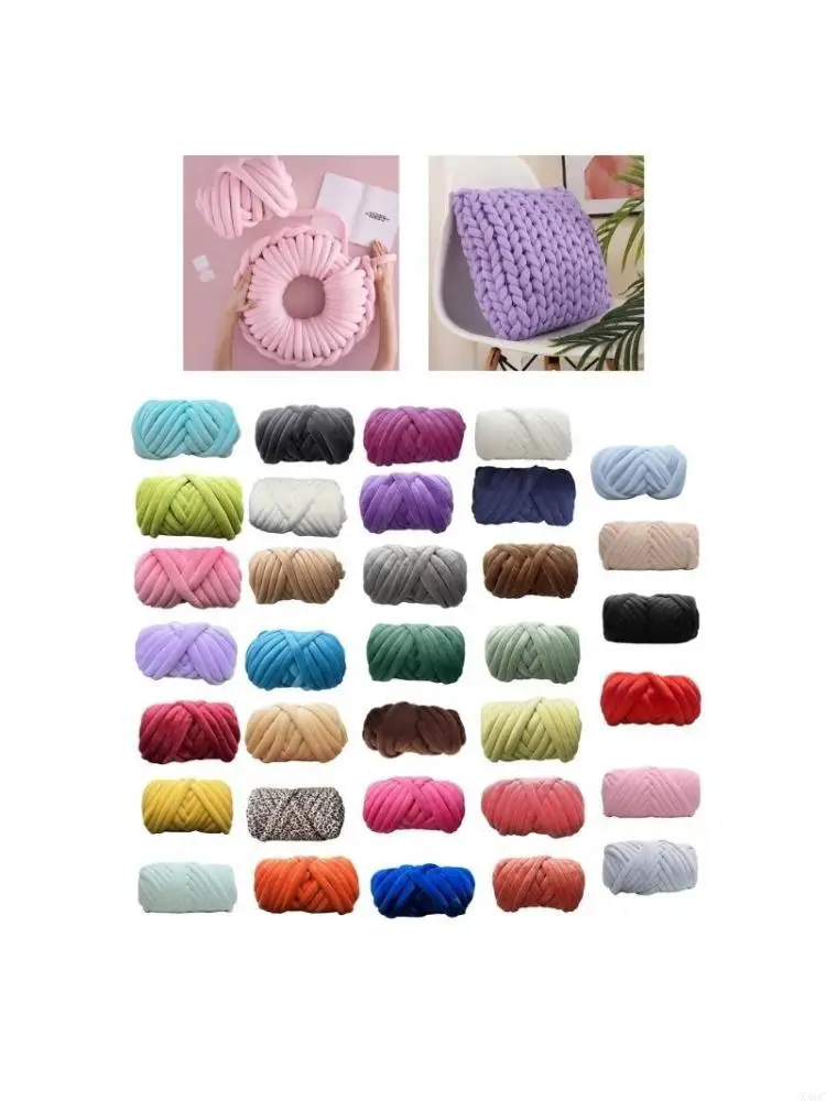 

Versatile Chunky Knitting Yarn Perfect for Blankets, Sweaters, and Hats X3UC