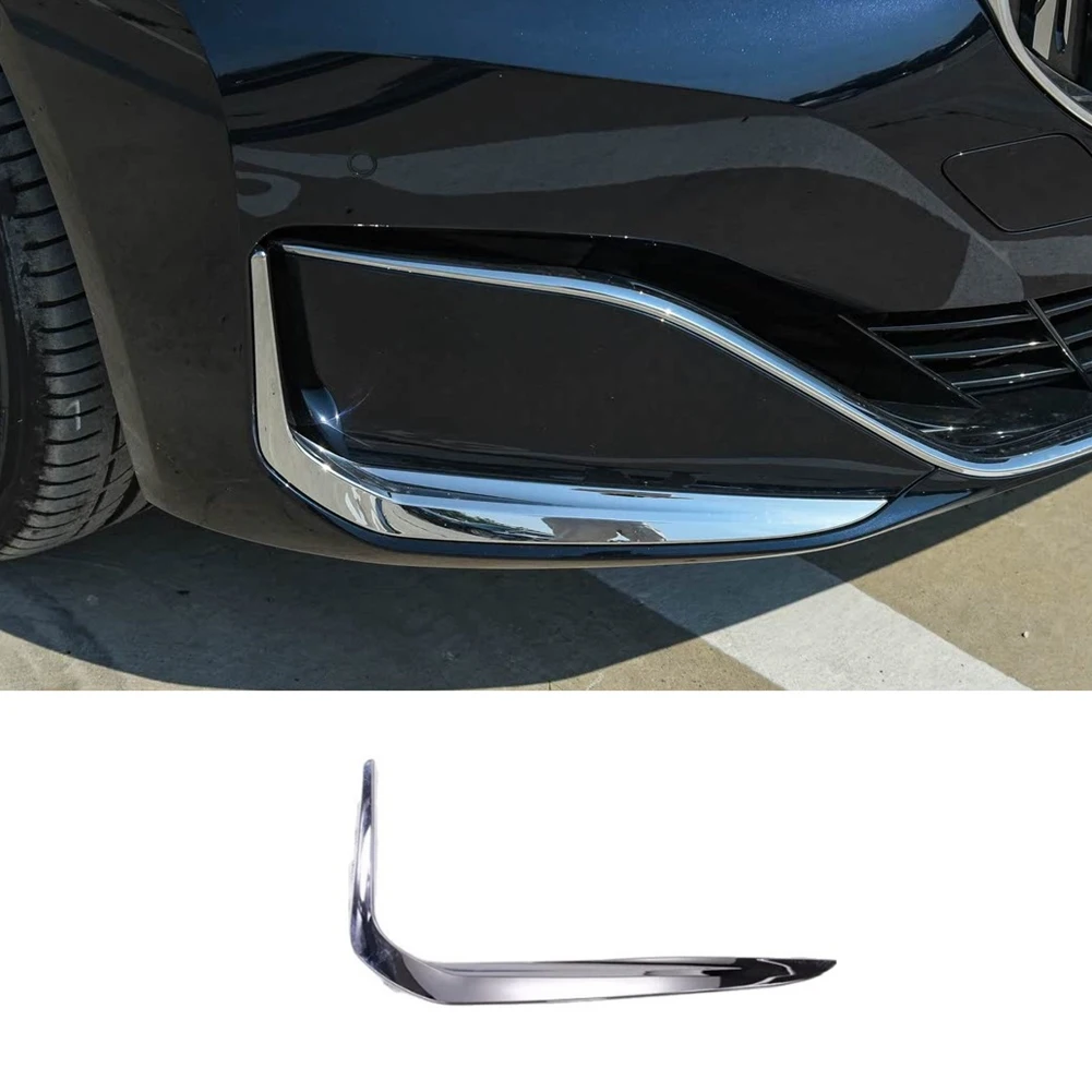 For BMW 7 Series G12 730Li 740Li 750Li 2019-2021 Accessories- Front Bumper Strip Trim Molding Left Side 51117475195 Right-X59A
