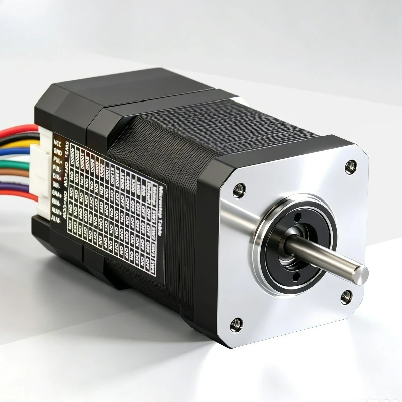 42x42x60+22mm 2 Phase 1.8 0.65NM Nema 17 Hybrid Closed Loop Integrated Stepper Motor Driver DC24V 3D Printer